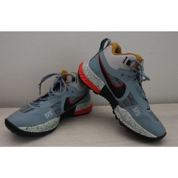 Nike CK9951 Men's Sz 8 Women's 9.5 Gray/Gold/Black React SFB Carbon Shoes $165 - Picture 6 of 9